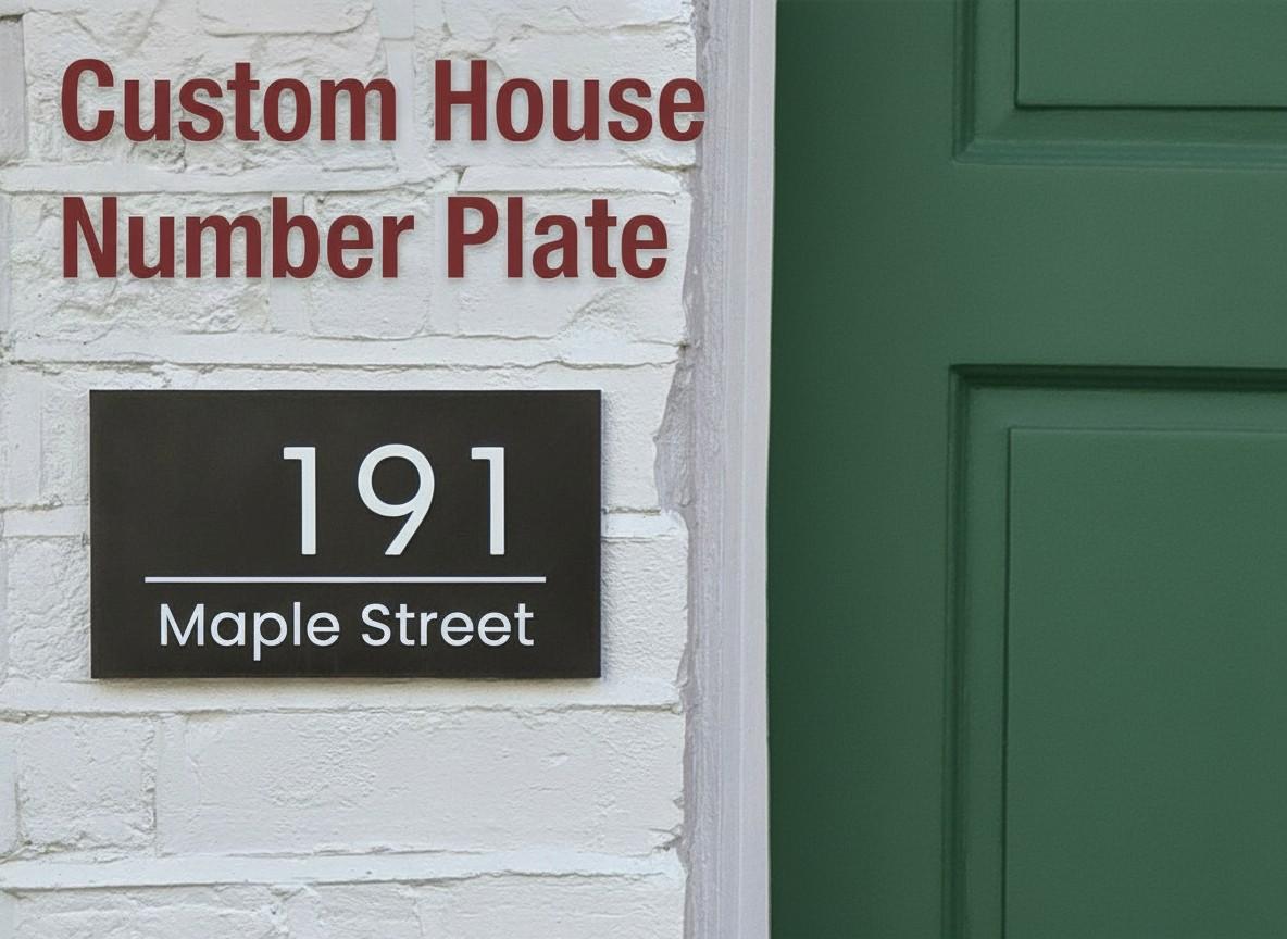 House / Office Number Plate