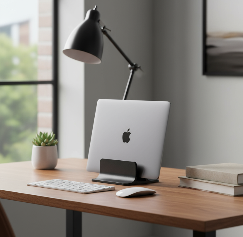 Vertical Laptop Holder (2-Slot)